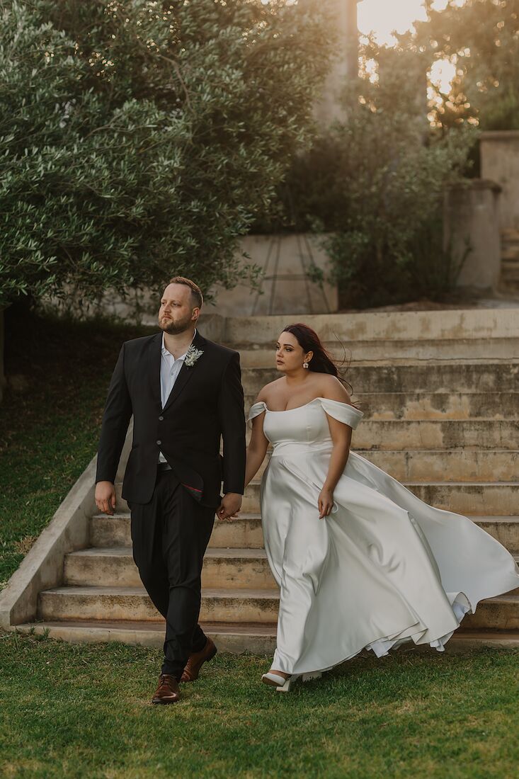 Marisha and Ruhan at The Rose Barn