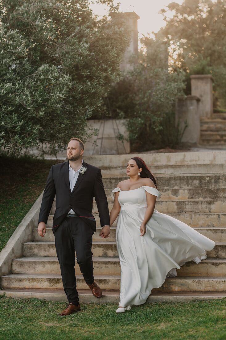 Marisha and Ruhan at The Rose Barn
