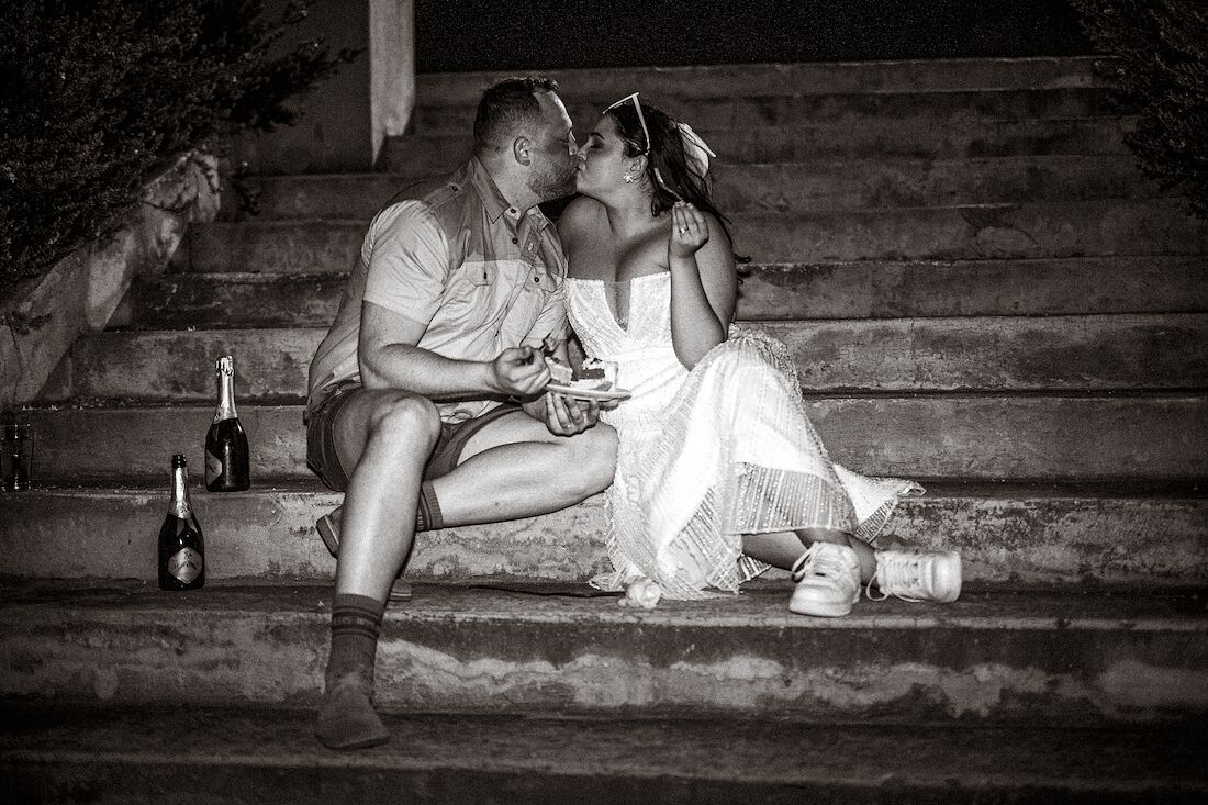 Marisha and Ruhan at The Rose Barn