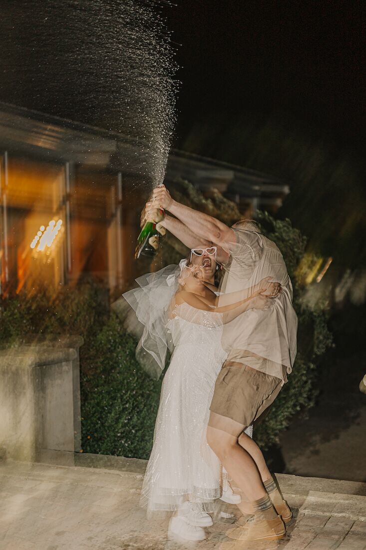 Marisha and Ruhan at The Rose Barn