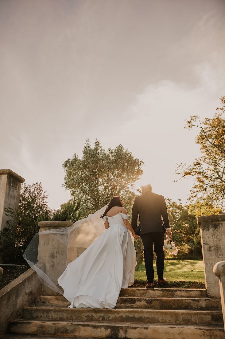 Marisha and Ruhan at The Rose Barn