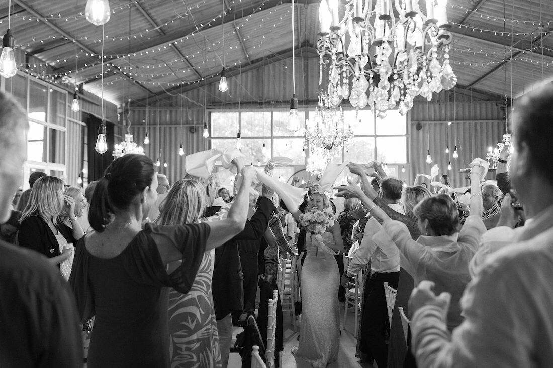 Matt and Oriel at The Rose Barn